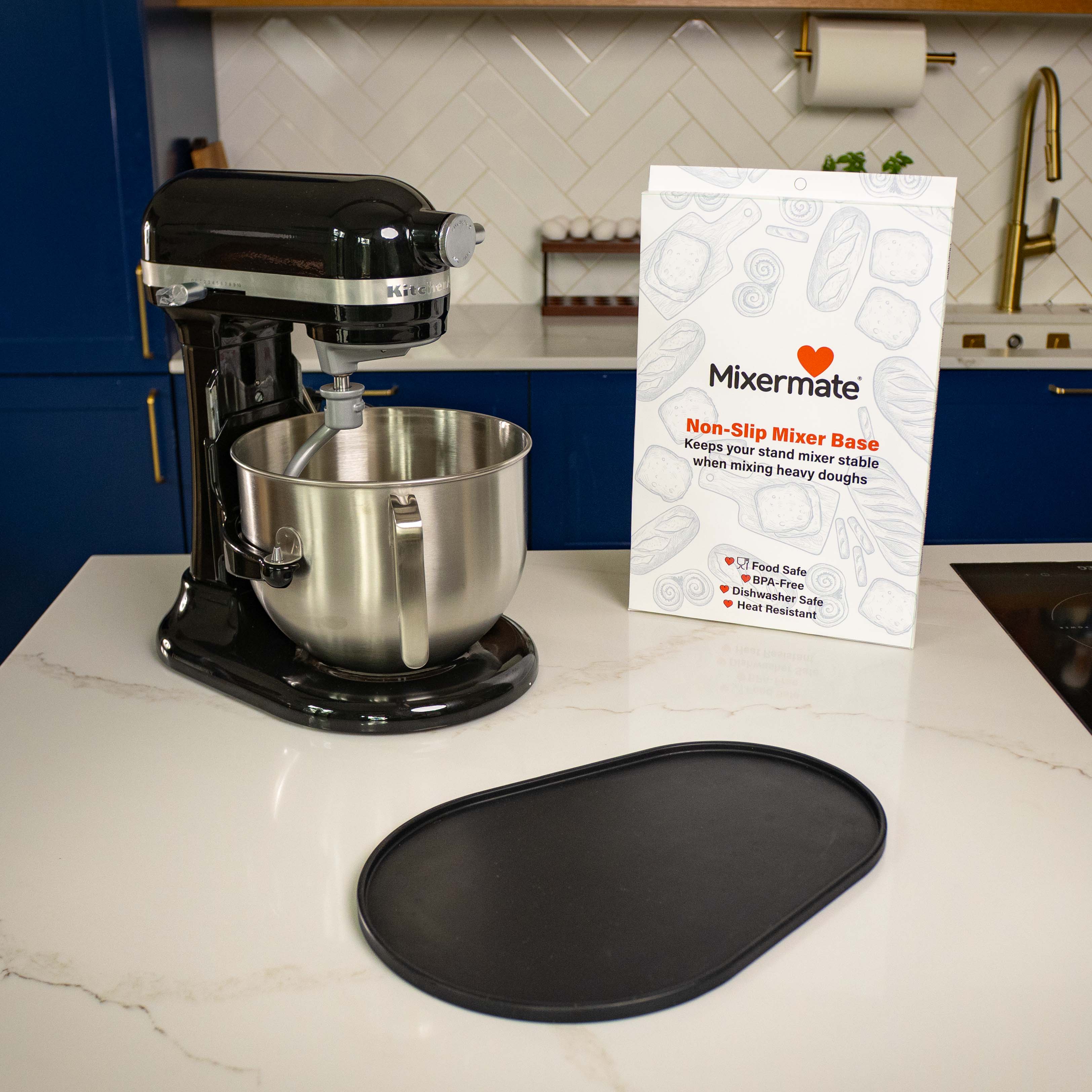 MixerMate™ Silicone Anti-Slip Mixer Mat - black